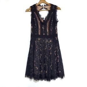 Heartloom | Sienna Lace Fit and Flare Eyelash Mini Dress Whimsigoth Fairy